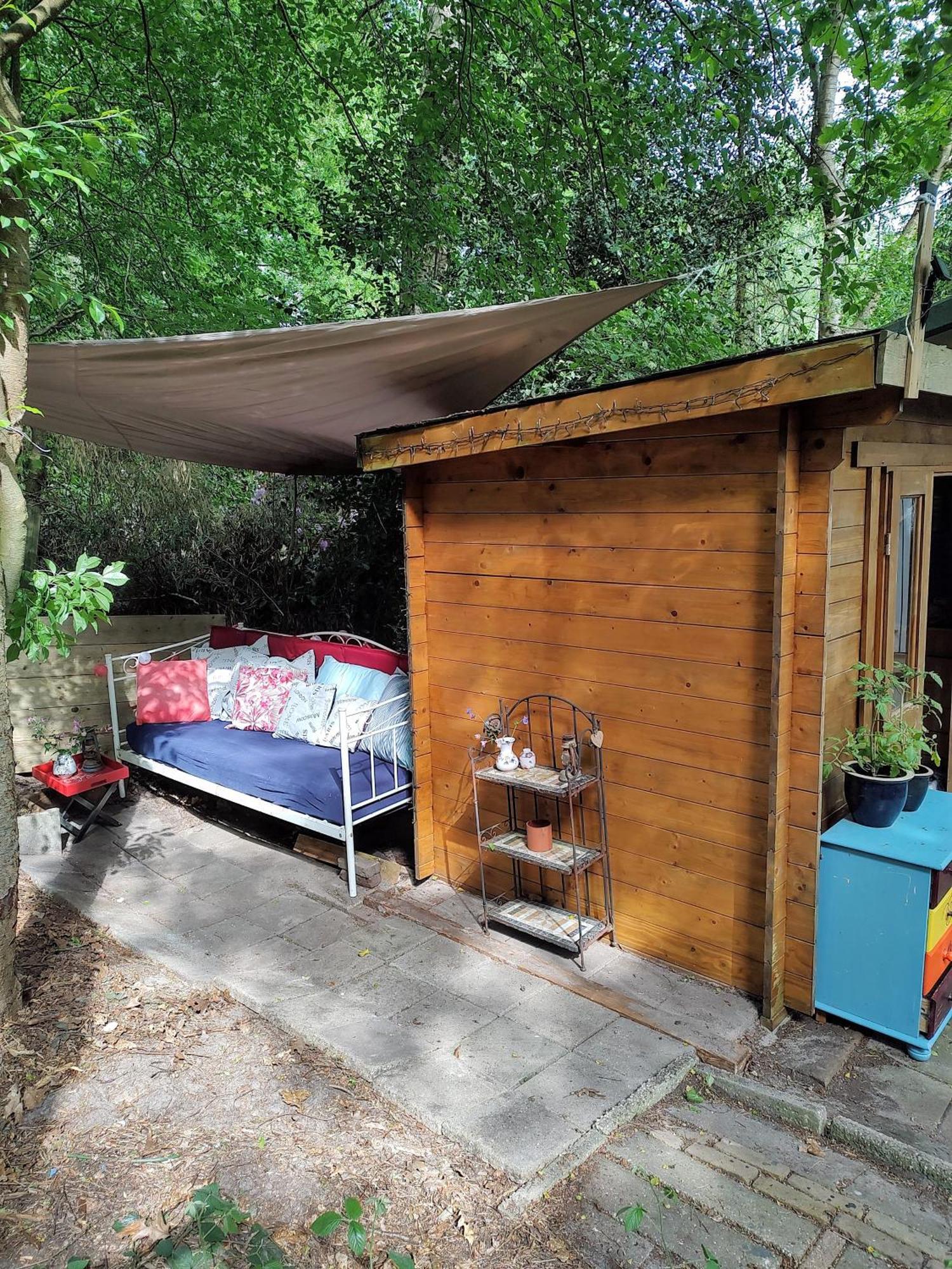 Chalet Met Veranda Aan Bosrand Vledder Zewnętrze zdjęcie